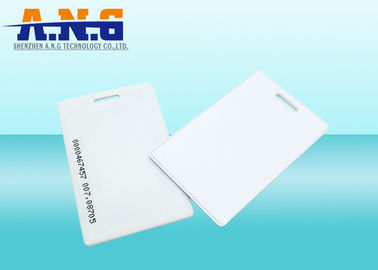 China. 125Khz RFID ABS Clamshell Tarjeta de identificación en blanco TK4100 con número de serie proveedor