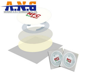 Customized K Passive HF Rfid Tags Variable Data Barcode For Key