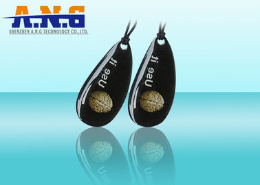 Customized Epoxy NFC Key Fob / Passive Plastic Rfid Key Tag 180 Bytes Memory