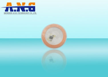 Paper printable Adhesive LF Rfid Tags passive 40mm Dimension with Roll