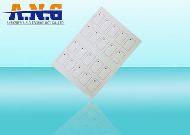 Blank 13.56Mhz Passive Rfid Inlay Custom Plastic Sheet With IC Chip