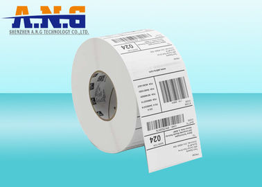 Self Adhesive NFC Sticker Tags / Printed Luggage Tags With Synthetic Thermal Paper