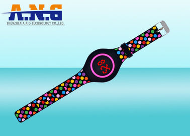 Watch Style 213 Silicone Rfid Wristbands , nfc bracelet for Hotel