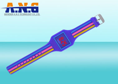 Colorful 216 Rfid Wristbands with LED light watch for hotel