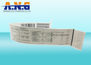 Paper UHF Rfid Tag , rfid baggage tags For Airport Luggage Management