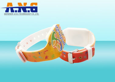 CE  216 Cartoon Logo Rfid Wristbands Watch Access Control
