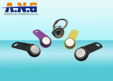 Rewritable Magnetic Dallas TM Ibutton Key Fob with Colorful Plastic Fob