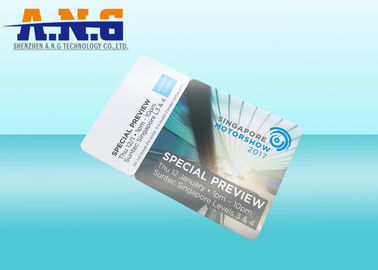 ISO14443A Plastic  EV2 Smart Cards Custom Printing 13.56Mhz