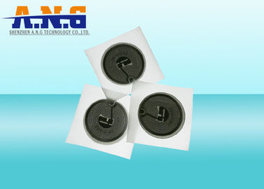 30mm 13.56MHZ Adhesive Paper HF NFC RFID Tags with incorporated S50 1k Chip