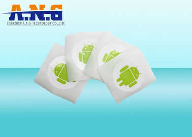 Sustainable sticker Printed ID easing installation , Reliable NFC 213 chip
