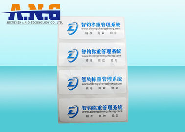 Iso 18000 Paper Uhf Rfid Label Tag For Auto Intelligent Weighing Management