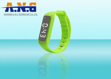Multifunction Hf Rfid Tags,Custom Printed Rfid Wristbands With Led Pedometer