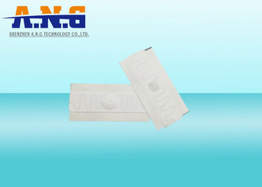Smart Impinj 4QT Fabric Woven Rfid Laundry Tag For Apparel Garment Tracking
