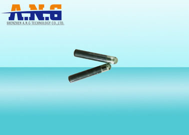 Clear LF Passive Rfid Glass Tag / Contactless Animal Tracking Tags With Syringe