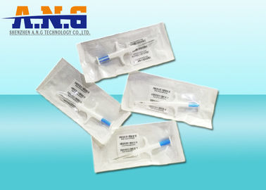 EM4305  RFID Animal Microchip Glass Tag with Disposable Syringe