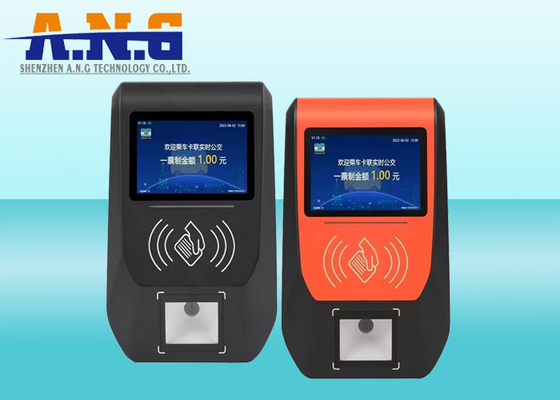 4G WiFi Ethernet Android NFC Bus Card Reader RFID Bus Ticket Validator with Qr Code
