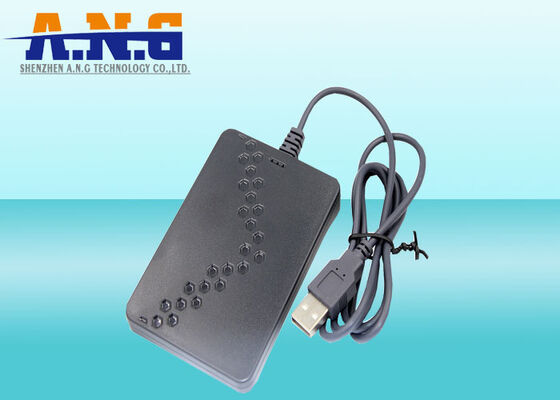 13.56MHz + 125kHz Dual Frequency USB RFID Reader Ultralight / DESFire/ ISO 15693/ Felica/ Iclass / HID RFID Reader