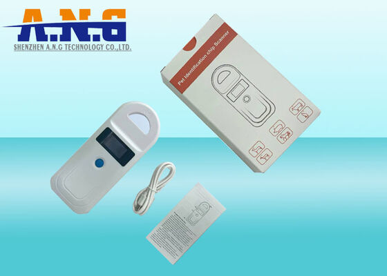 Portable Bluetooth 134.2Khz/125Khz Dual Frequency Microchip RFID Reader For Cats and Dogs