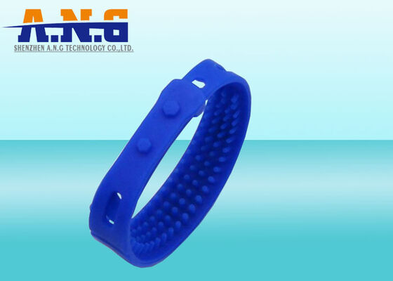 Long Range up to 8 Meters Waterproof Soft RFID UHF Silicone Wristband