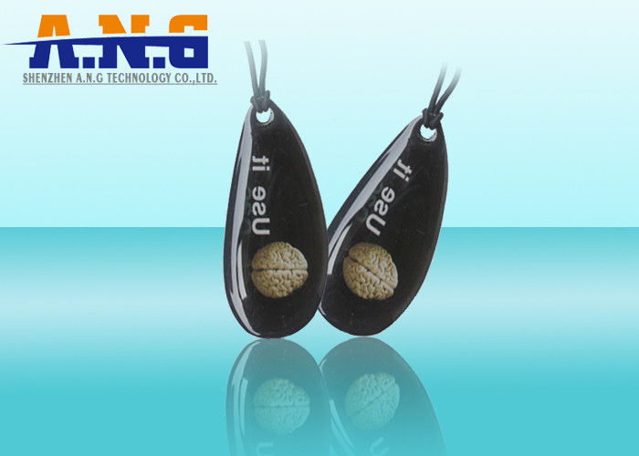 Customized Epoxy NFC Key Fob / Passive Plastic Rfid Key Tag 180 Bytes Memory
