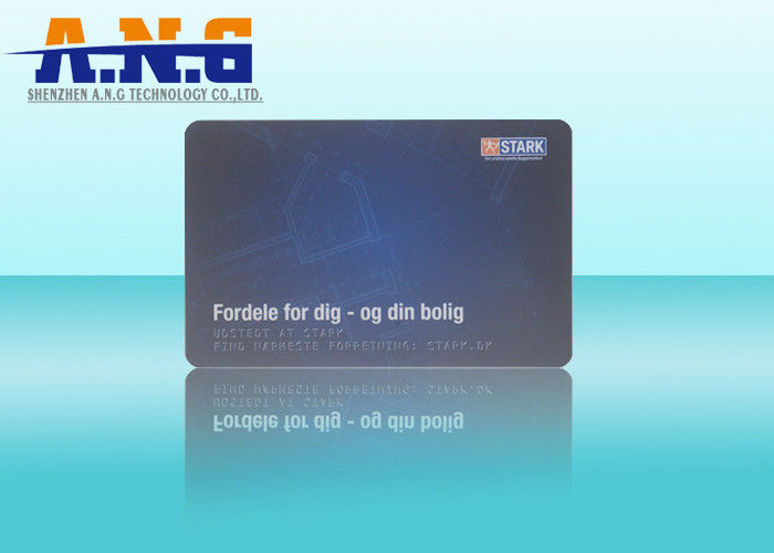 TK4100 PVC Employee ID Rfid Smart Card Security CMYK Color Printing