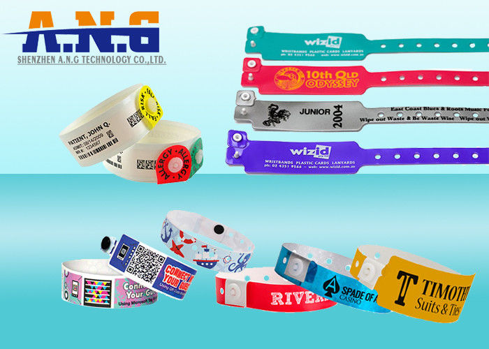 Conferences healthcare industry UHF RFID TAGS Wristband Disposable