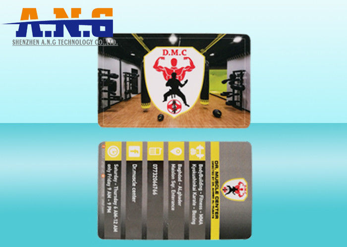 Plastic Full Color Printable Rfid Smart Card,Programming Read Rfid Tag Card