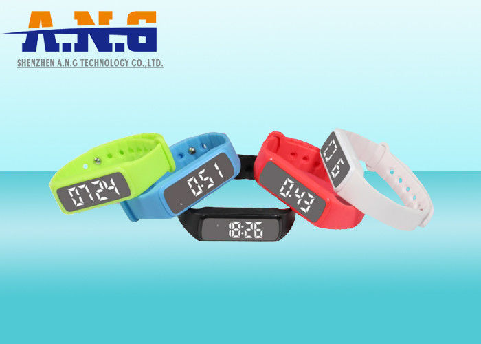 Multifunction Hf Rfid Tags,Custom Printed Rfid Wristbands With Led Pedometer