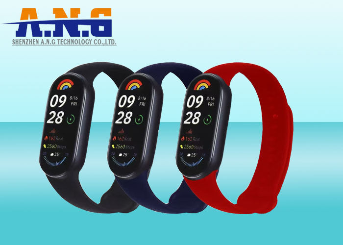 Unisex M9 Waterproof NFC Sport Bracelet Heart Rate Blood Pressure Oxygen Monitoring Fitness Smart Watch