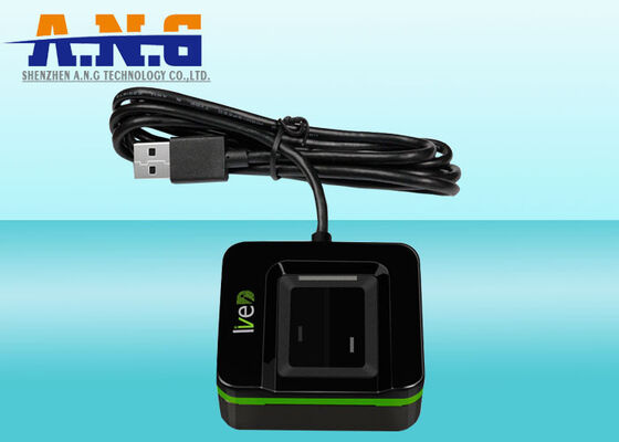 Escáner de huellas dactilares biométrico USB de escritorio de alta velocidad 20R en vivo