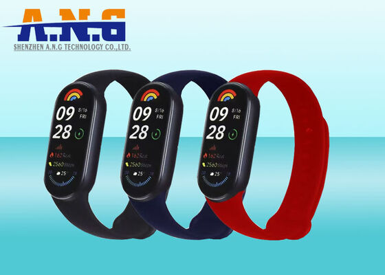 Pulsera deportiva unisex M9 impermeable NFC, monitorización de frecuencia cardíaca, presión arterial y oxígeno, reloj inteligente fitness
